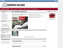 Tablet Screenshot of edebiyat.anadolu.edu.tr