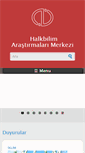 Mobile Screenshot of halkbilim.anadolu.edu.tr