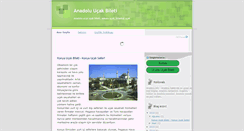 Desktop Screenshot of anadolu.info