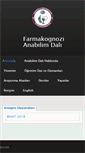 Mobile Screenshot of farmakognozi.anadolu.edu.tr