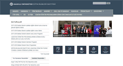 Desktop Screenshot of ebe.anadolu.edu.tr